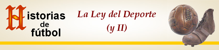 titular HF Ley Deporte II