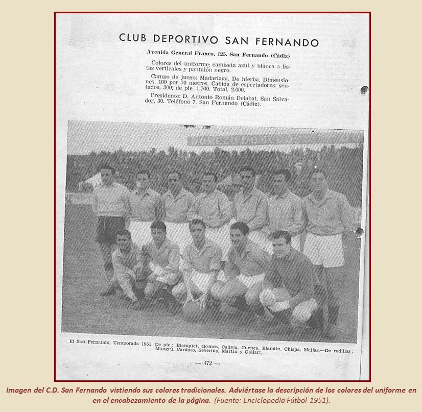 La Esferomaquia Cuestiones fundacion CD San Fernando 6 La Esferomaquia Cuestiones fundacion CD San Fernando 6