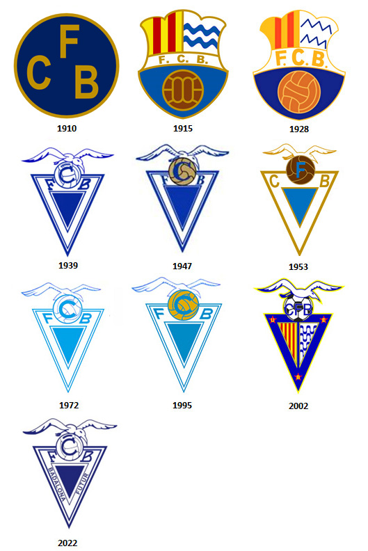 Escudos Club de Futbol Badalona Futur